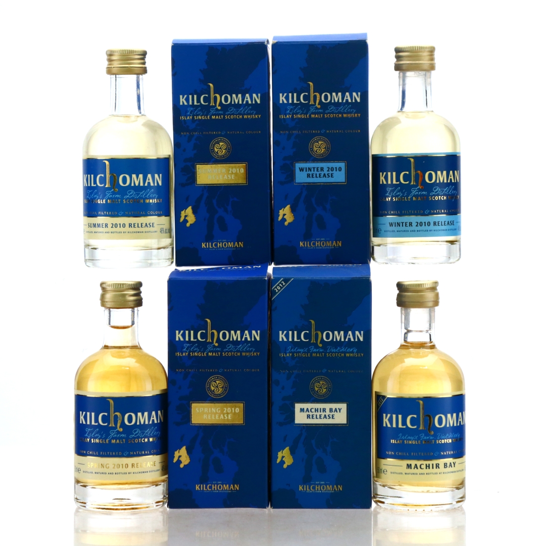 Kilchoman Miniature x 4