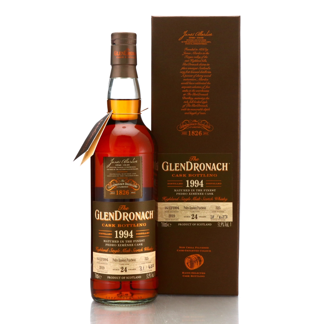 Glendronach 1994 Single PX Cask 24 Year Old #325 / Batch 17