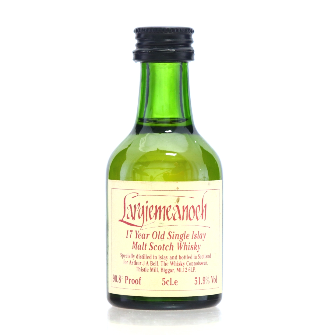 Bowmore 'Largiemeanoch' 17 Year Old Whisky Connoisseur Miniature