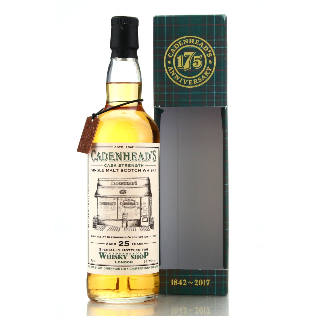 Glenburgie 1992 Cadenhead's 25 Year Old / London Shop