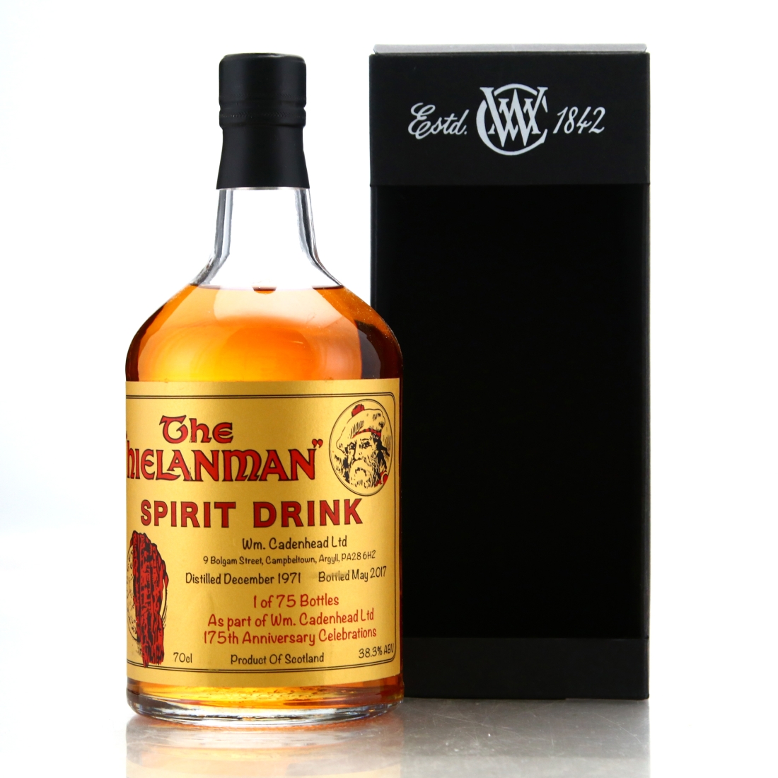 The Hielanman 1971 Spirit Drink / Wm. Cadenhead 175th Anniversary