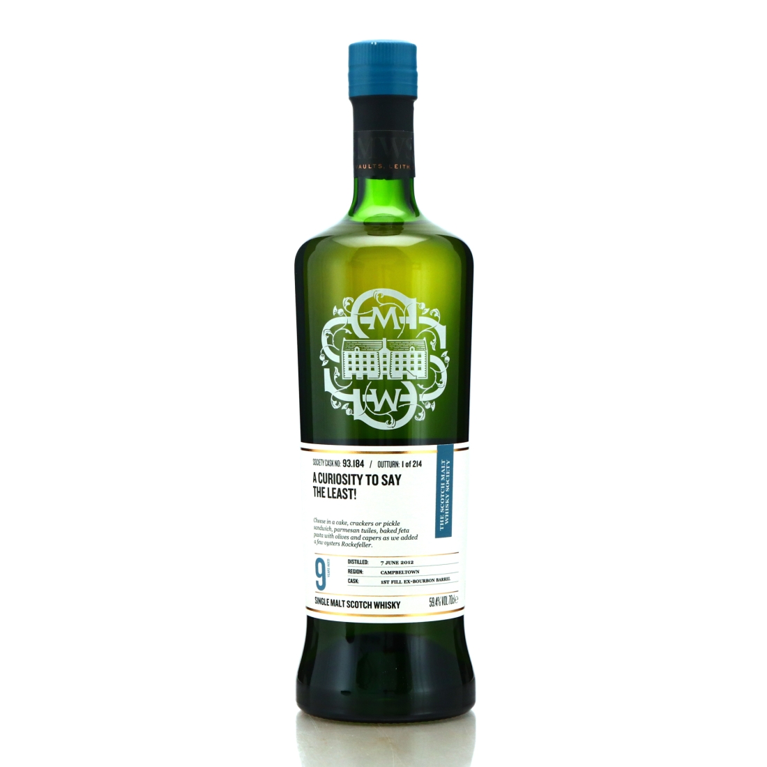 Glen Scotia 2012 SMWS 9 Year Old 93.184