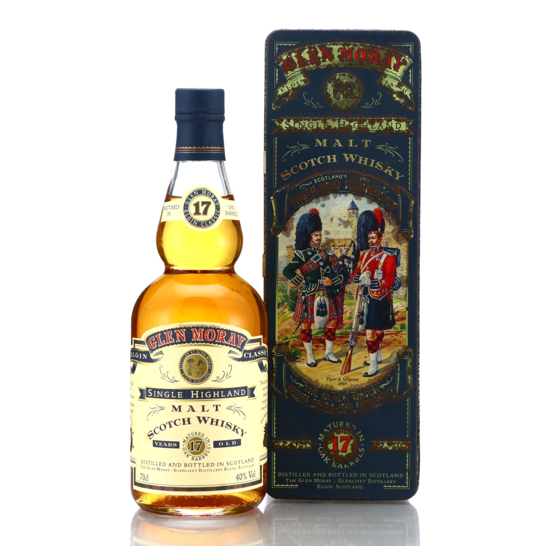 Glen Moray 17 Year Old 1990s / Black Watch Highland Regiment