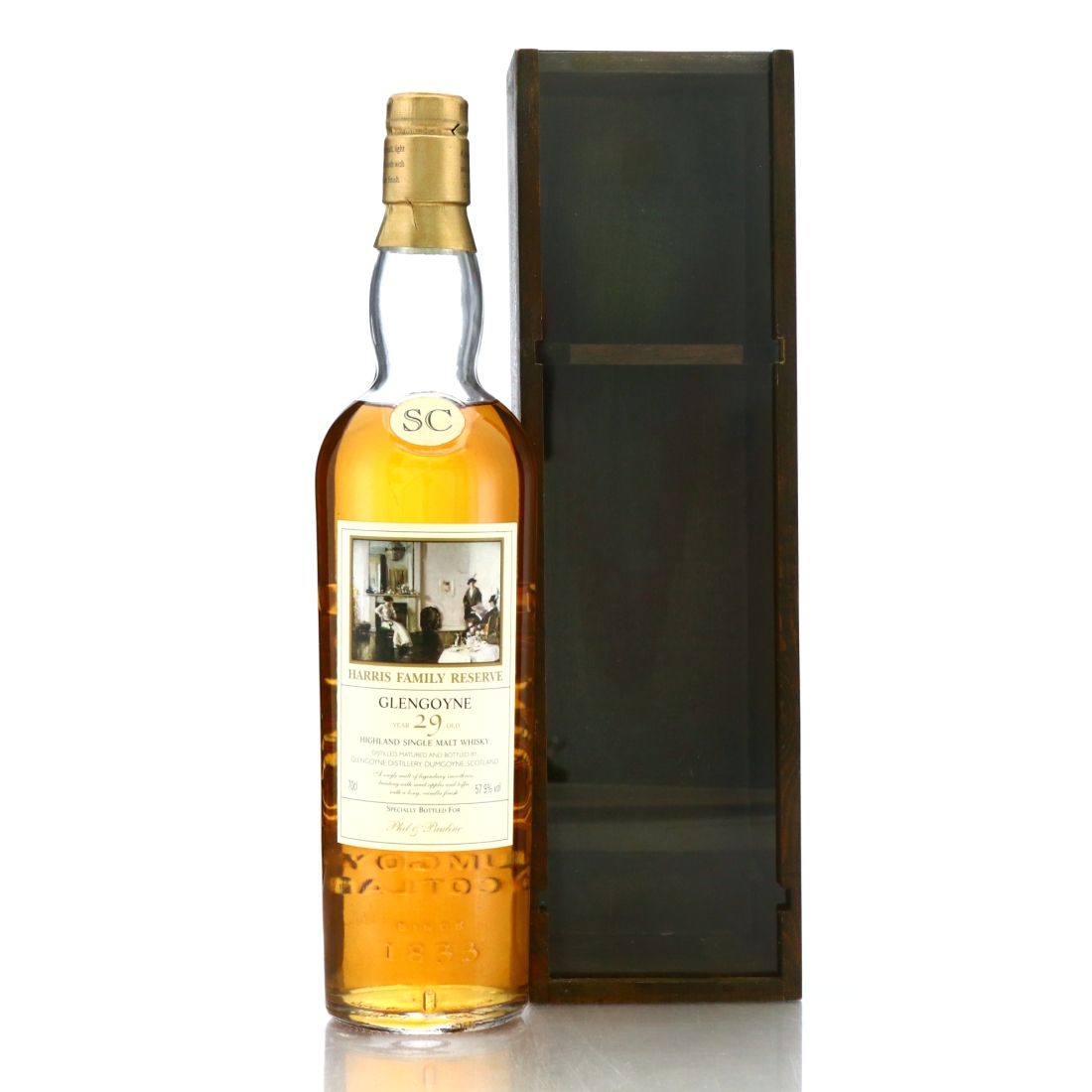 Glengoyne 29 Year Old Harris Family Reserve / Paul & Pauline