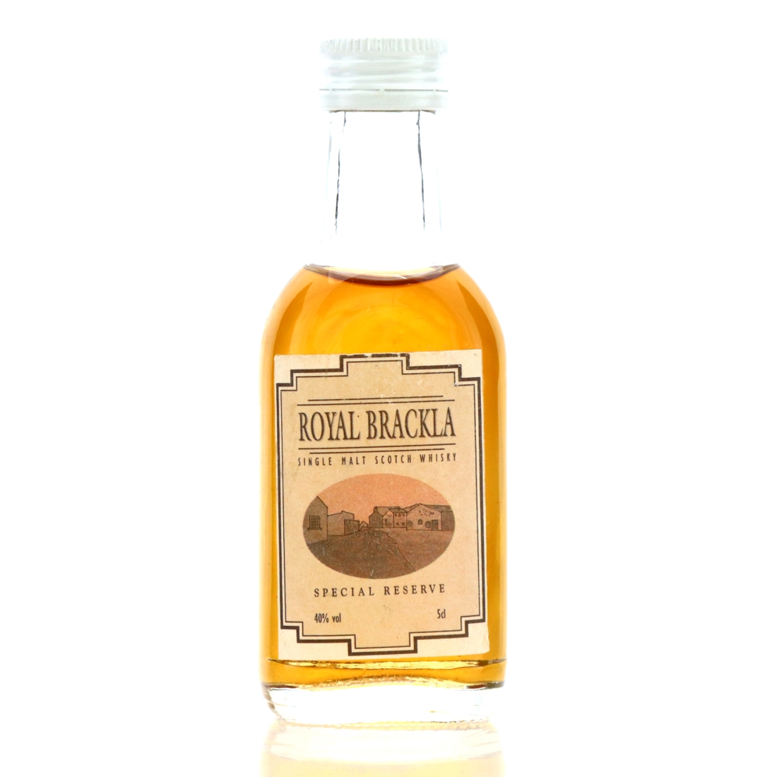Royal Brackla Special Reserve Miniature / 60 Year Old Employees Only