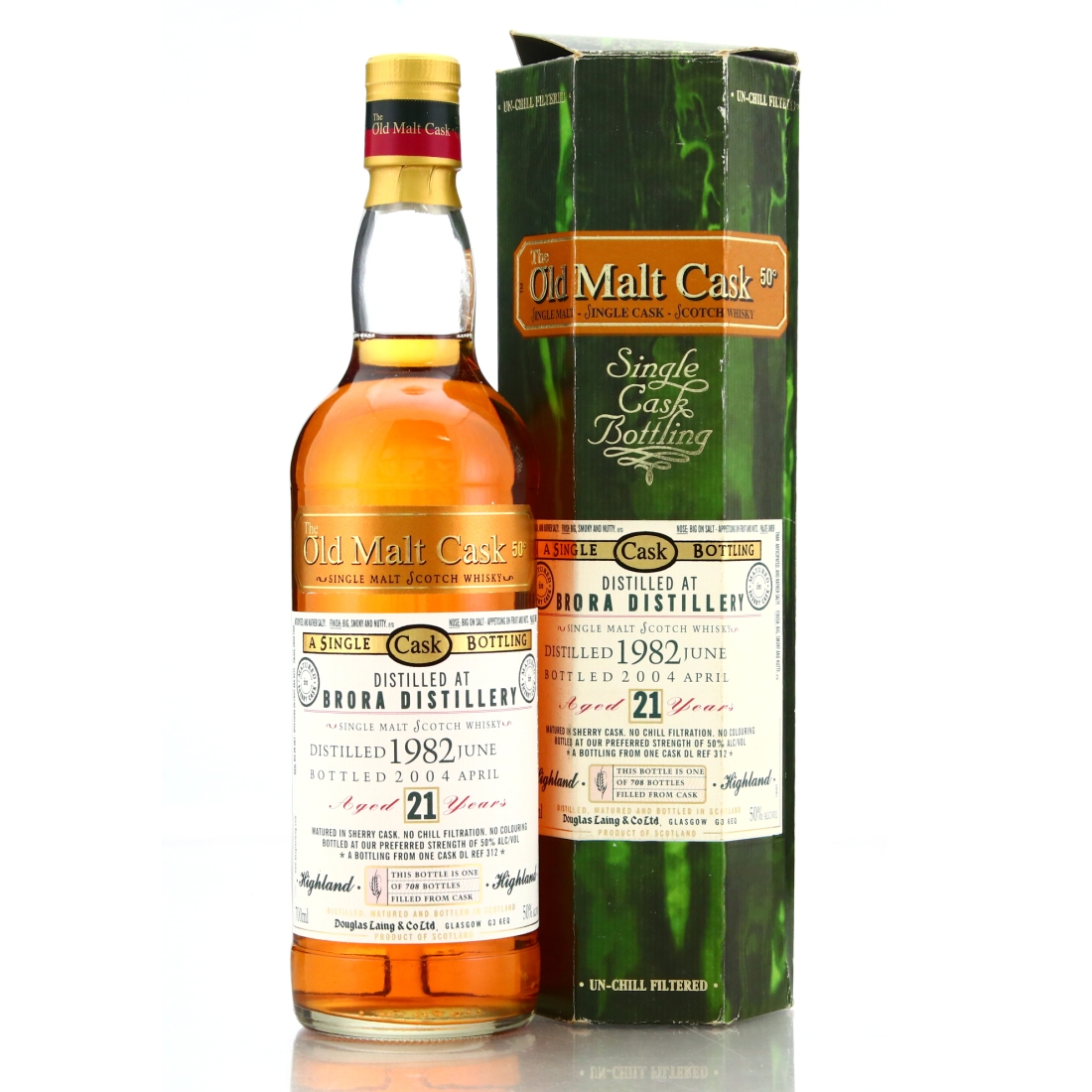 Brora 1982 Douglas Laing 21 Year Old Sherry Cask
