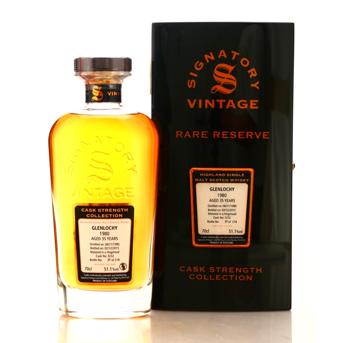 Glenlochy 1980 Signatory Vintage 35 Year Old Cask Strength