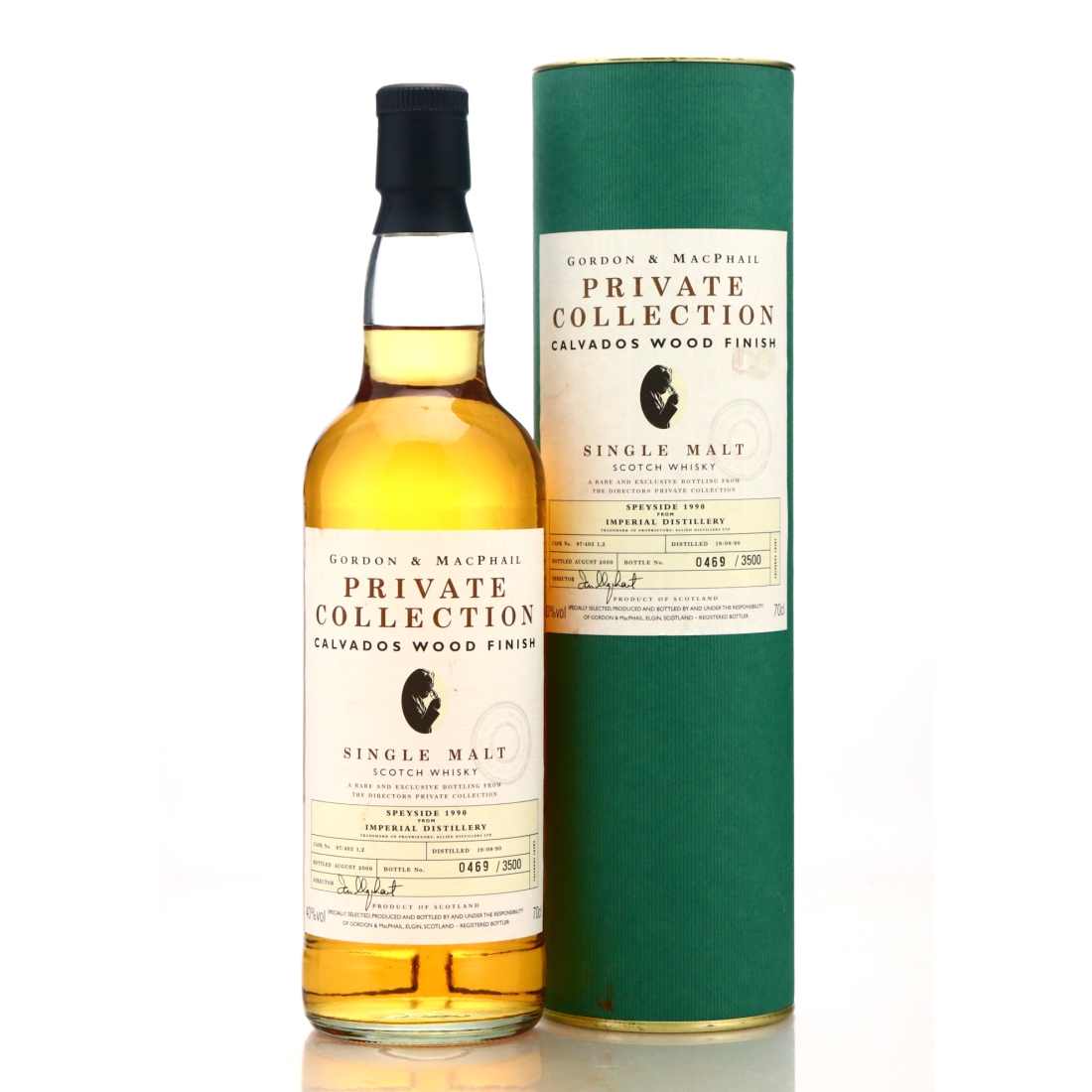 Imperial 1990 Gordon and MacPhail Private Collection / Calvados Wood Finish