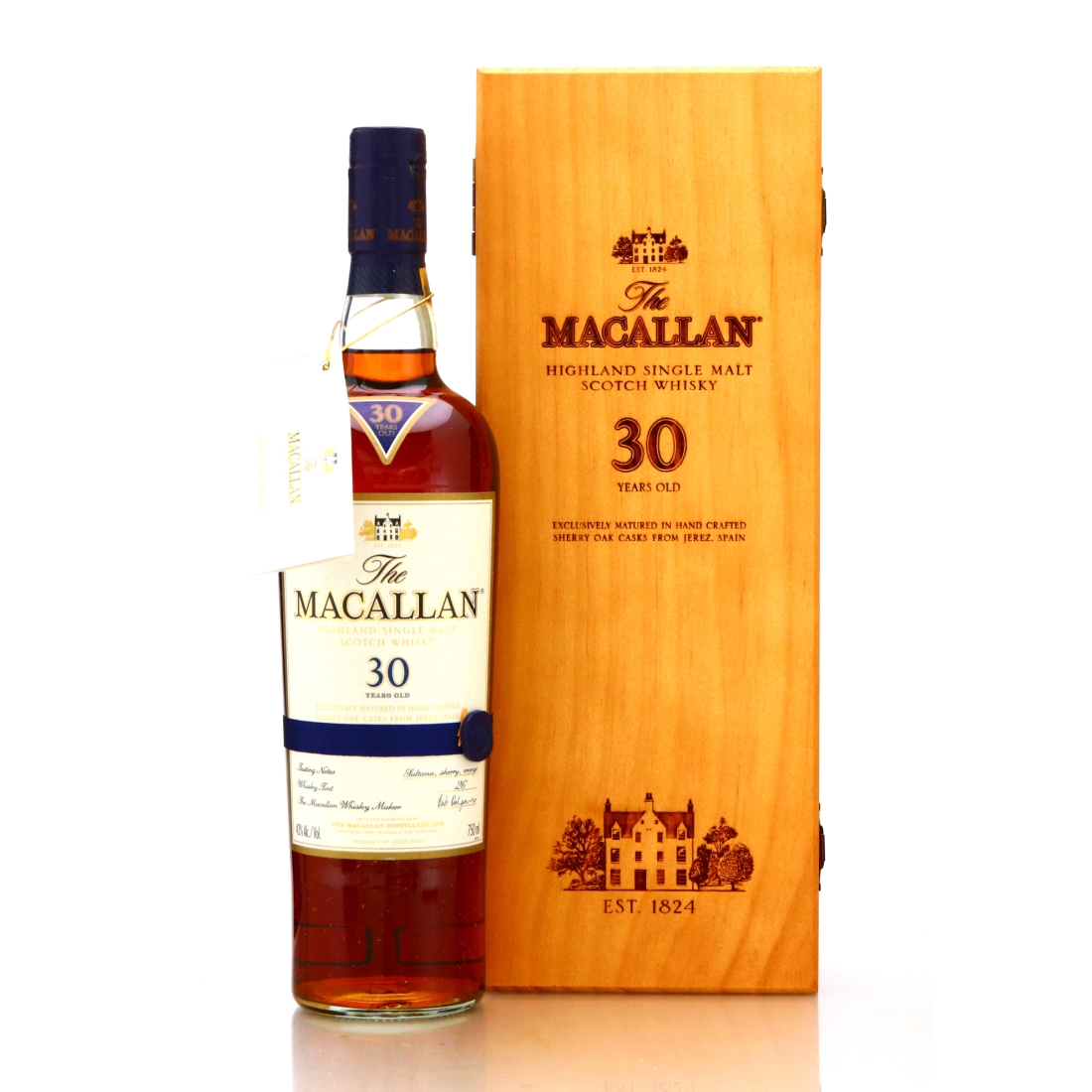 Macallan 30 Year Old Sherry Oak pre-2018 75cl / US Import