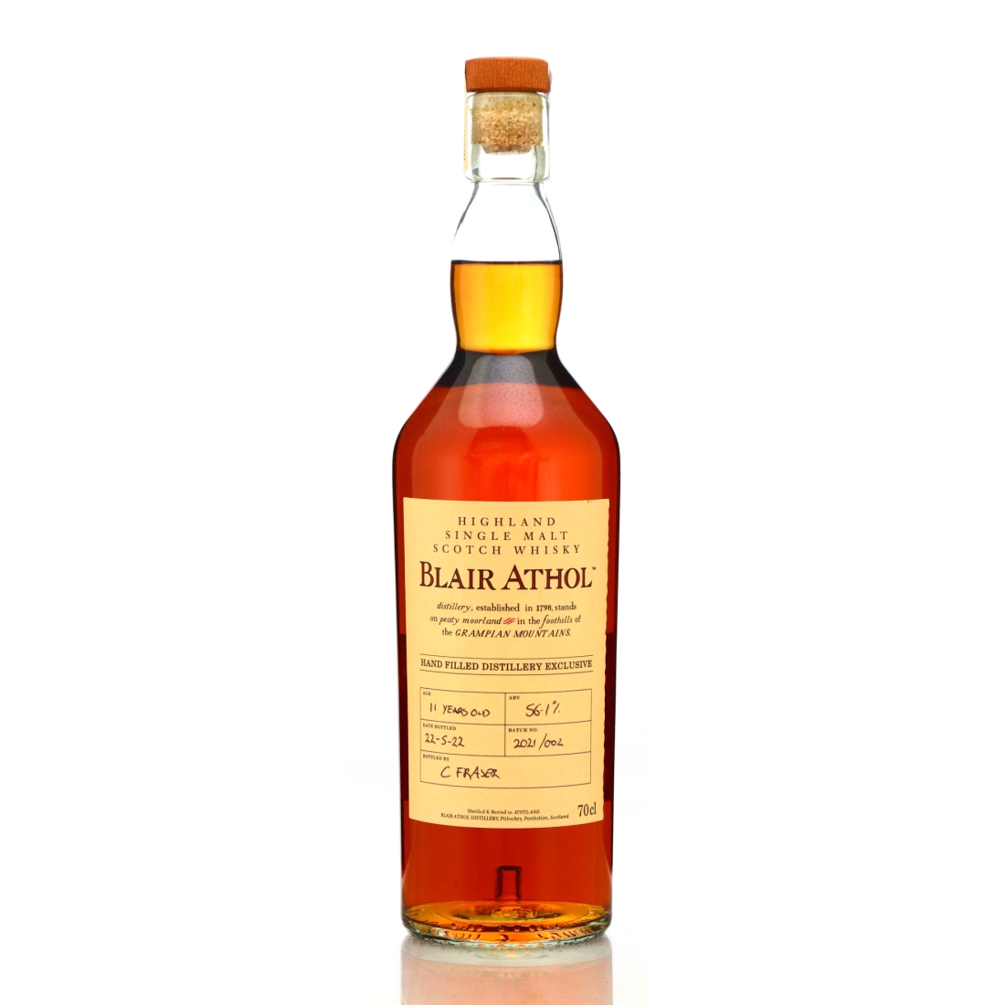 Blair Athol 11 Year Old Hand Filled Batch #2021/002
