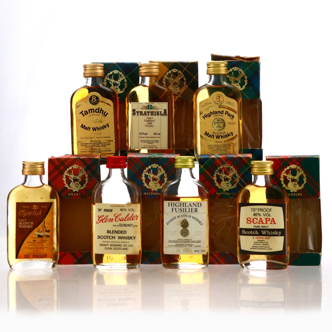 Gordon and MacPhail Miniature 1970s x 7 includes Clynelish 12 Year Old