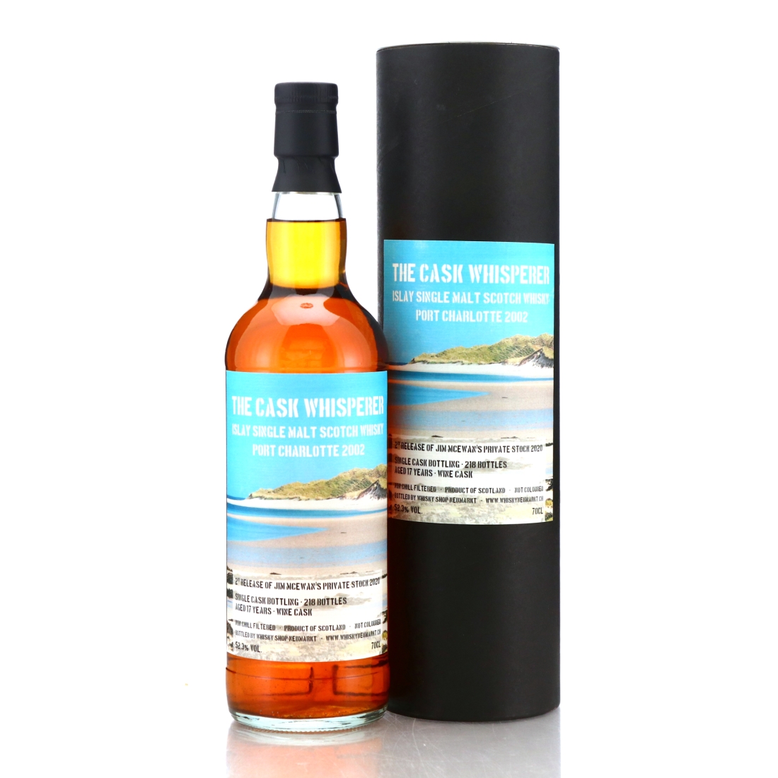 Port Charlotte 2002 Cask Whisperer 17 Year Old / Whisky Shop Neumarkt
