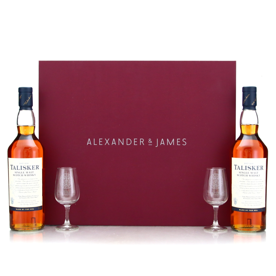 Talisker Triple Matured  Gift Pack 2 x 70cl / Friends of the Classic Malts