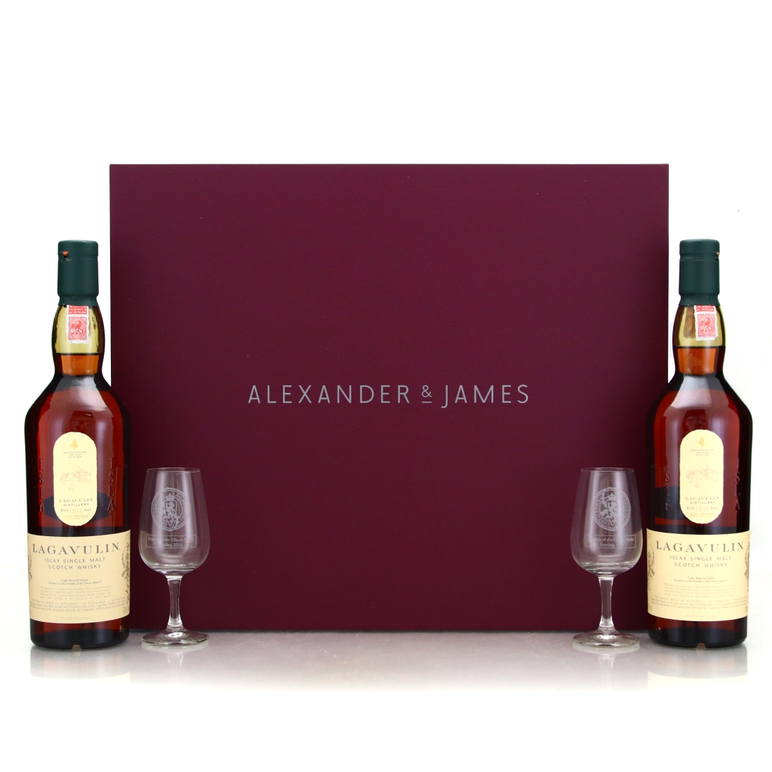 Lagavulin Triple Matured Edition Gift Pack 2 x 70cl / Friends Of The Classic Malts