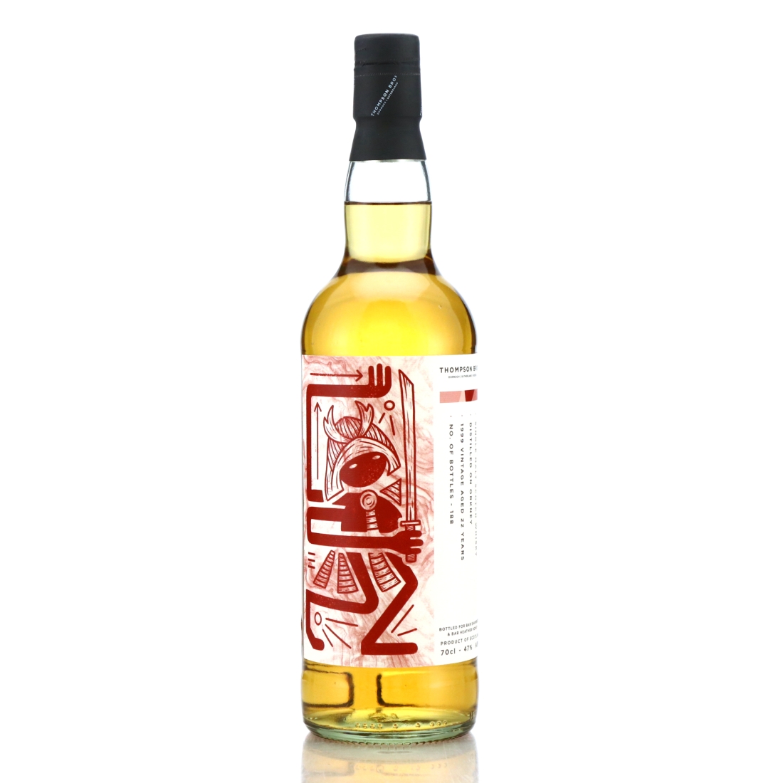 Orkney Single Malt 1999 Thompson Brothers 24 Year Old / Bar Shamrock & Bar Heather Honey