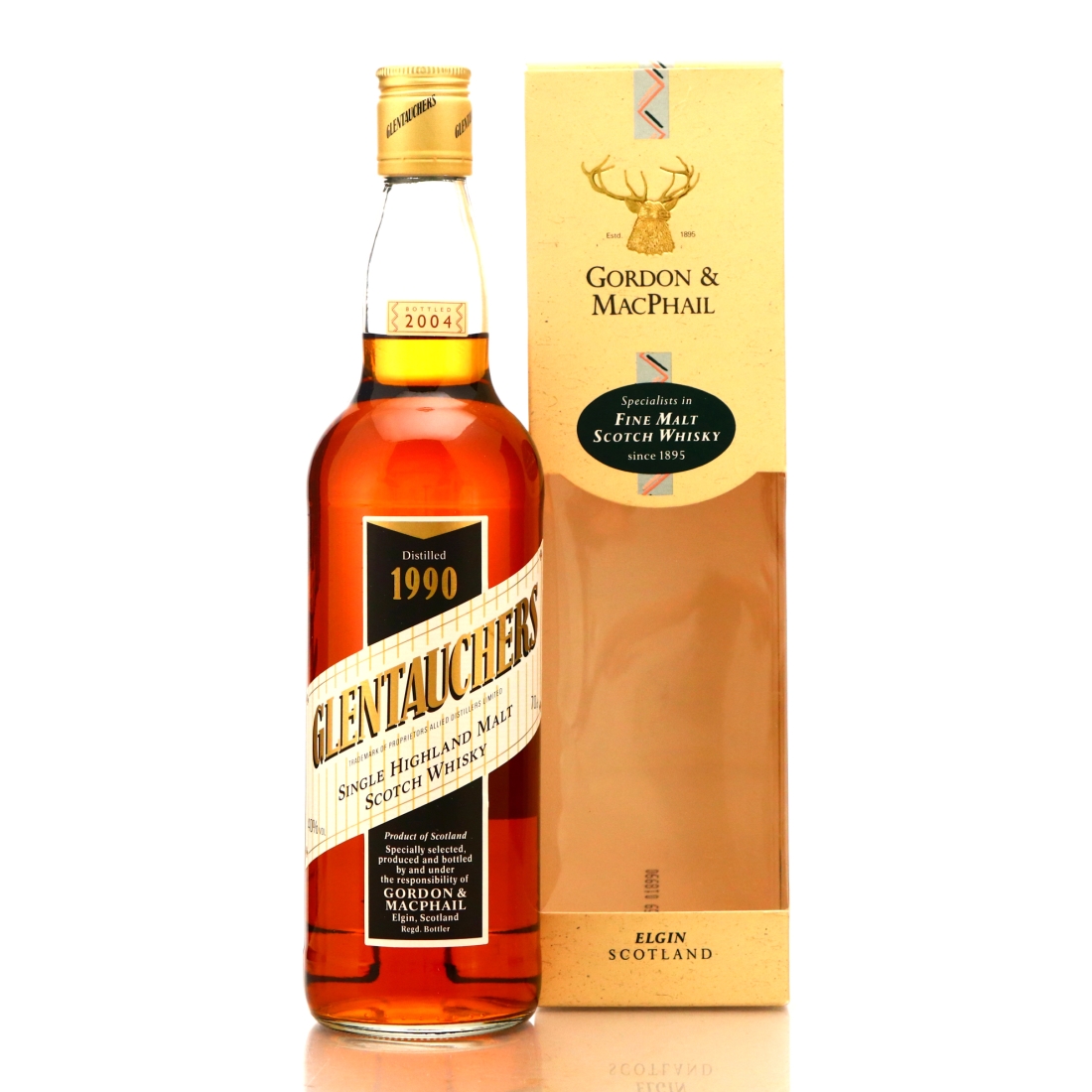 Glentauchers 1990 Gordon and MacPhail