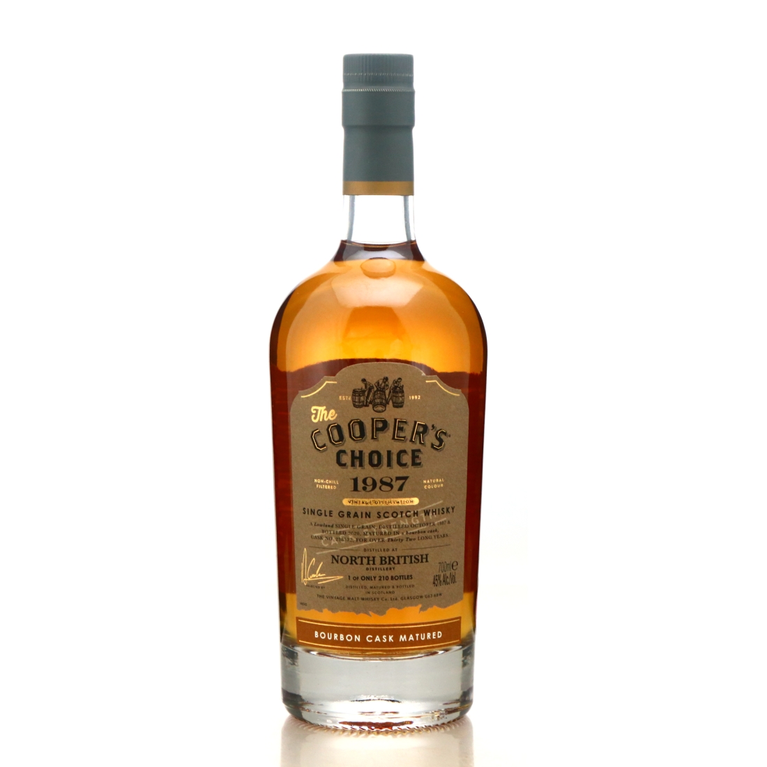 North British 1987 Cooper's Choice 32 Year Old