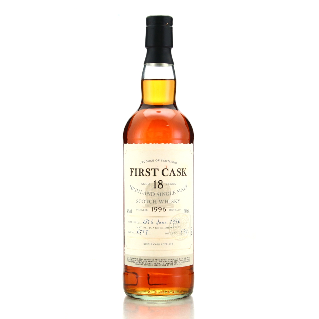 Clynelish 1996 First Cask 18 Year Old