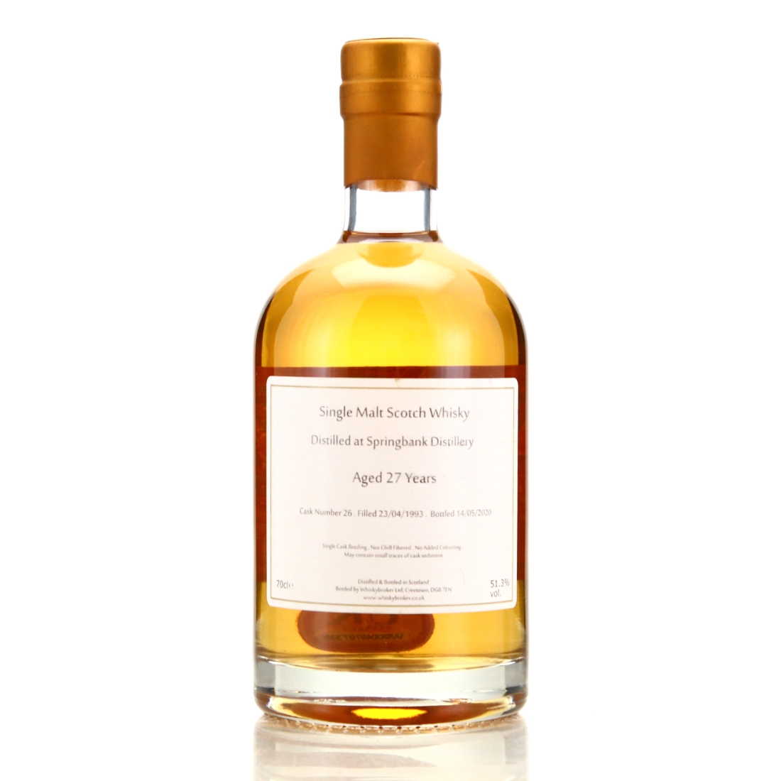 Springbank 1993 IAAS 27 Year Old