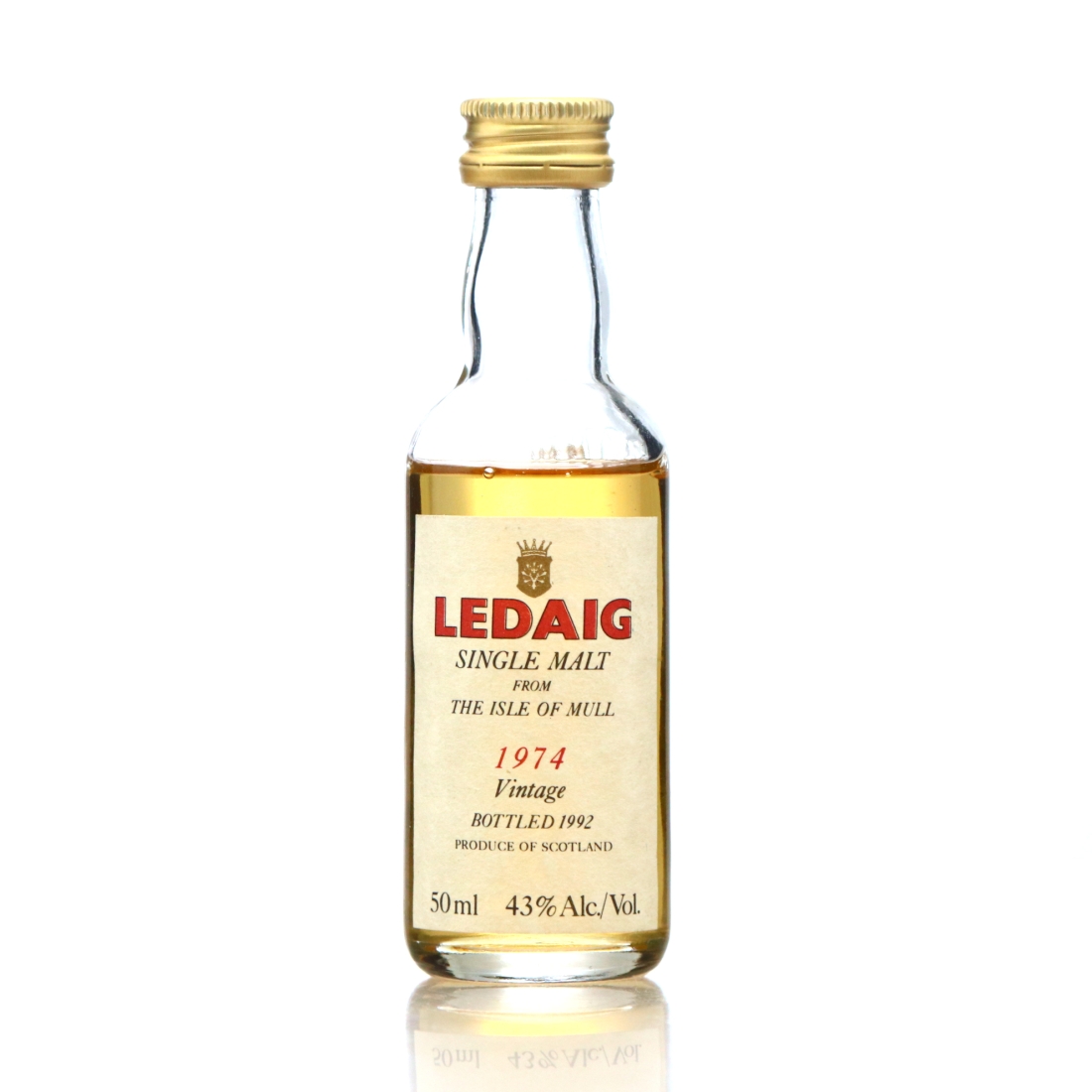 Ledaig 1974 Miniature