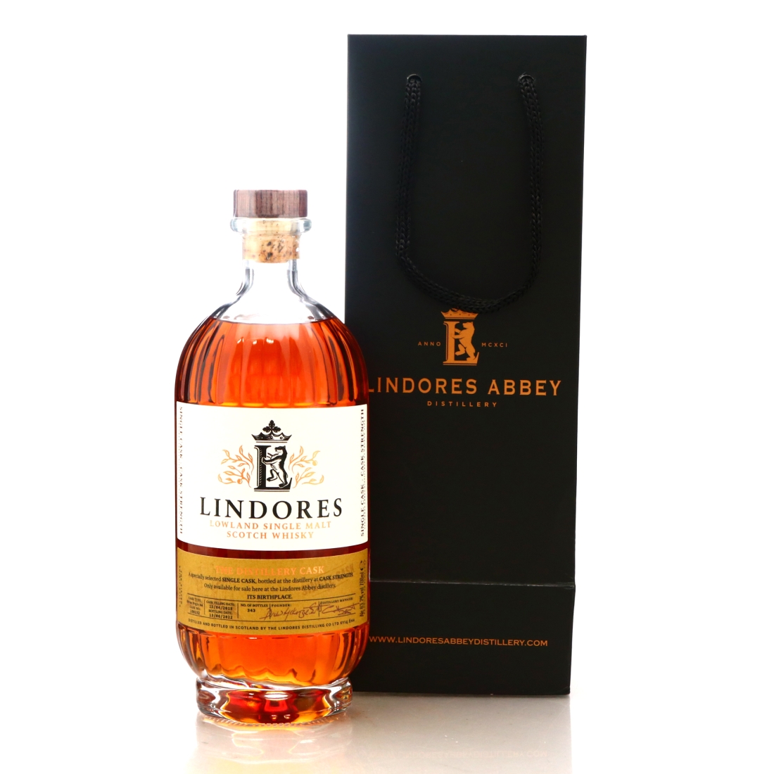 Lindores 2018 Single Virgin Oak Cask #180232 / Distillery Shop