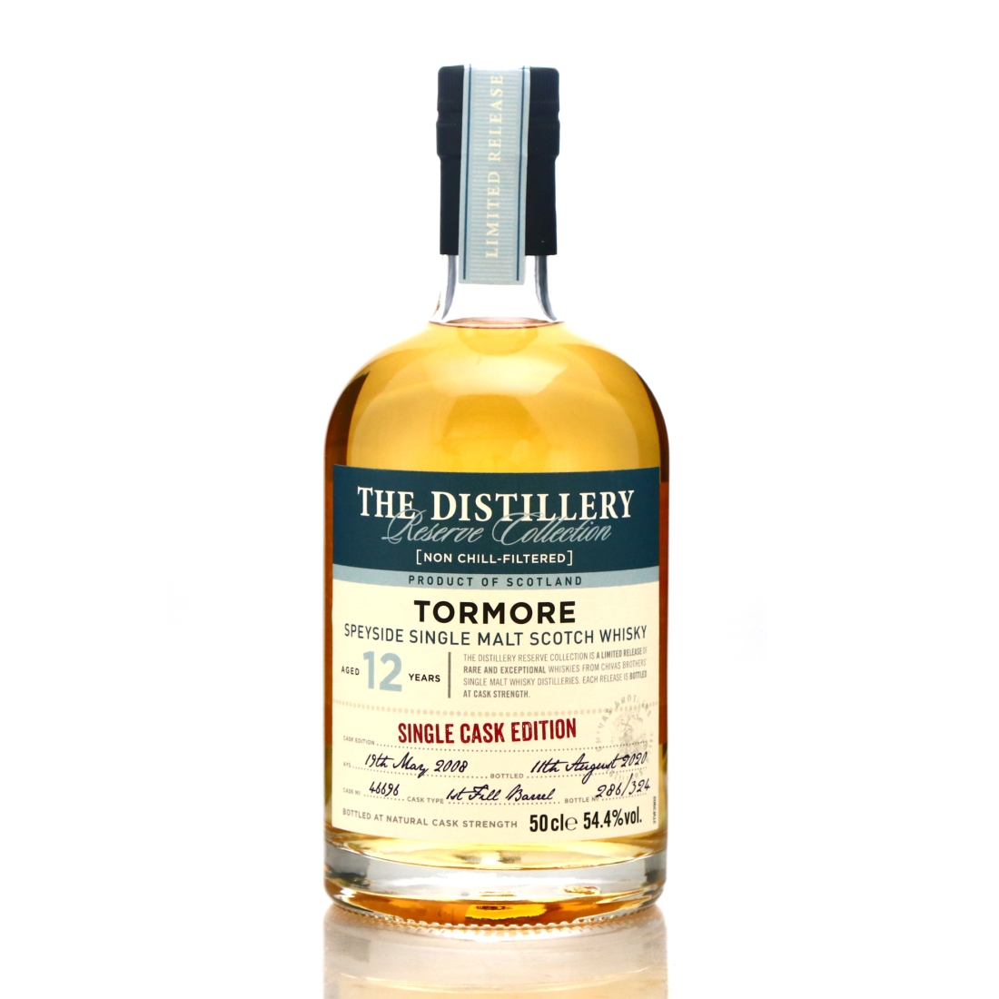 Tormore 2008 Reserve Collection 12 Year Old 50cl / Single Cask Edition