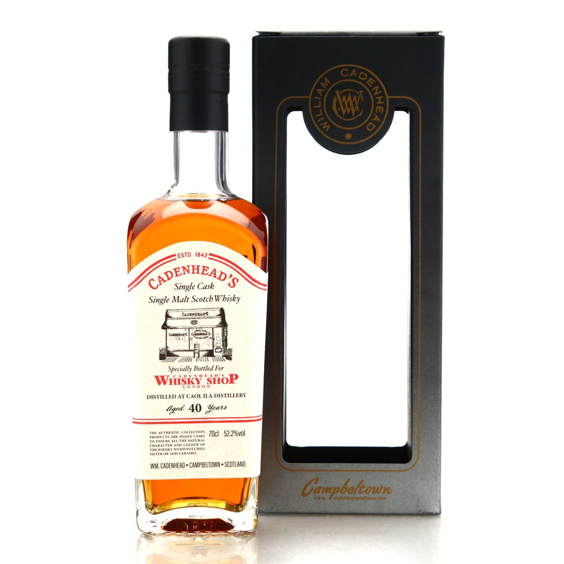 Caol Ila 40 Year Old Cadenhead's / London Shop