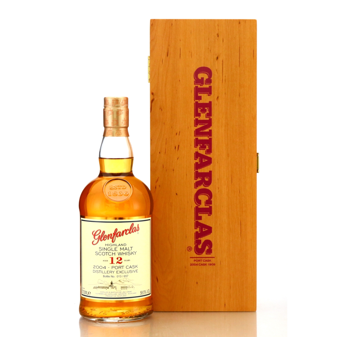 Glenfarclas 2004 Port Cask 12 Year Old #1909 / Distillery Exclusive