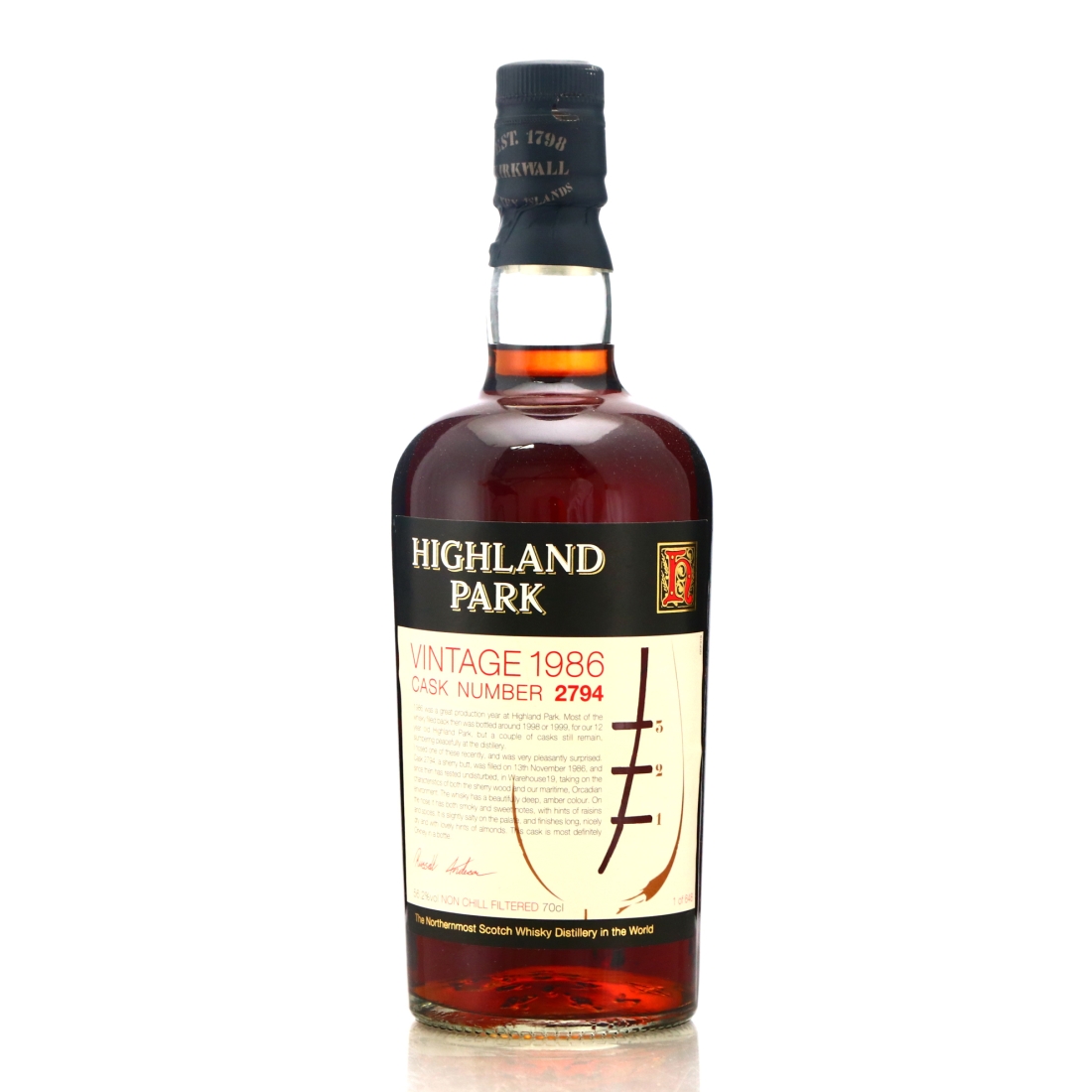 Highland Park 1986 Single Sherry Cask #2794