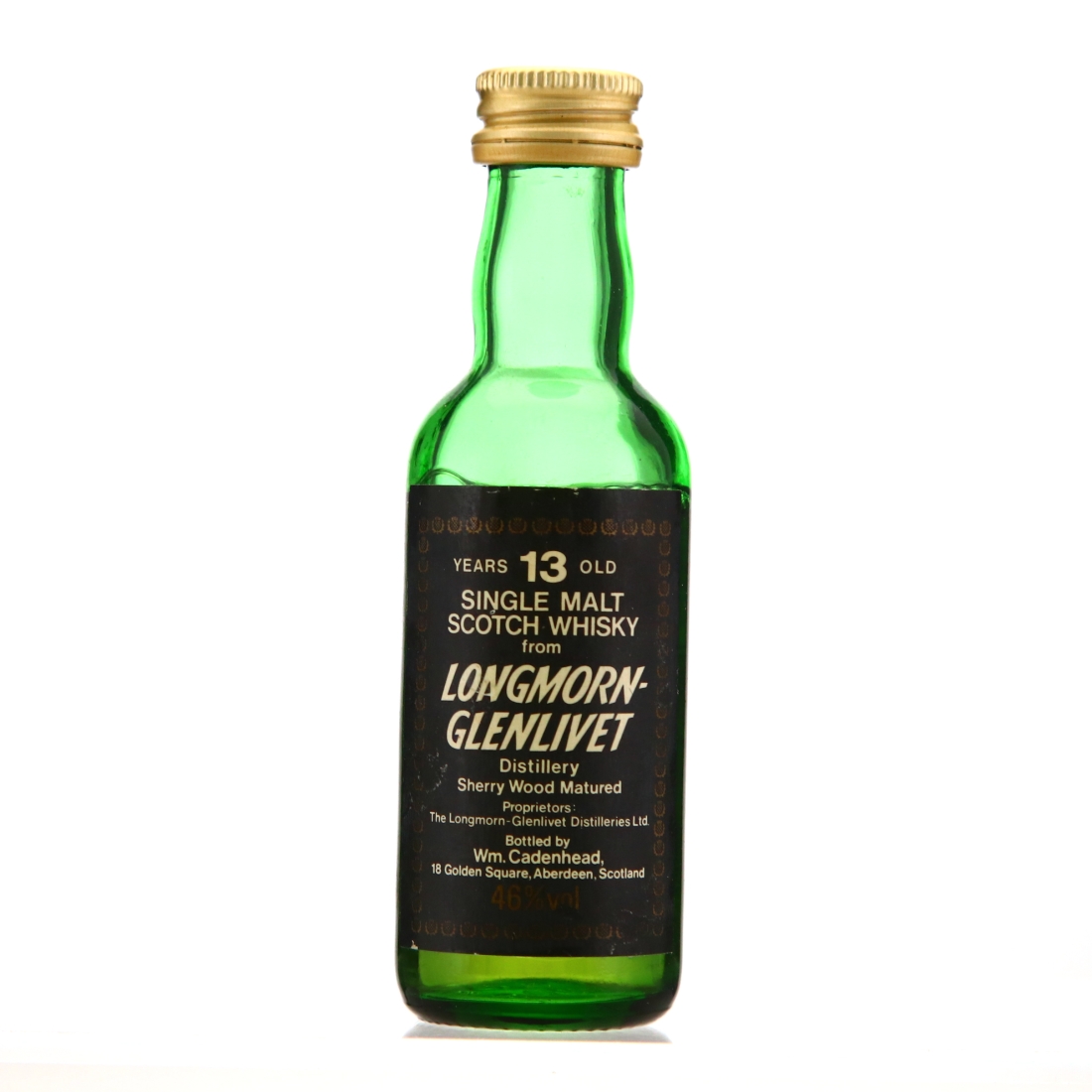 Longmorn 13 Year Old Cadenhead's Miniature 1980s