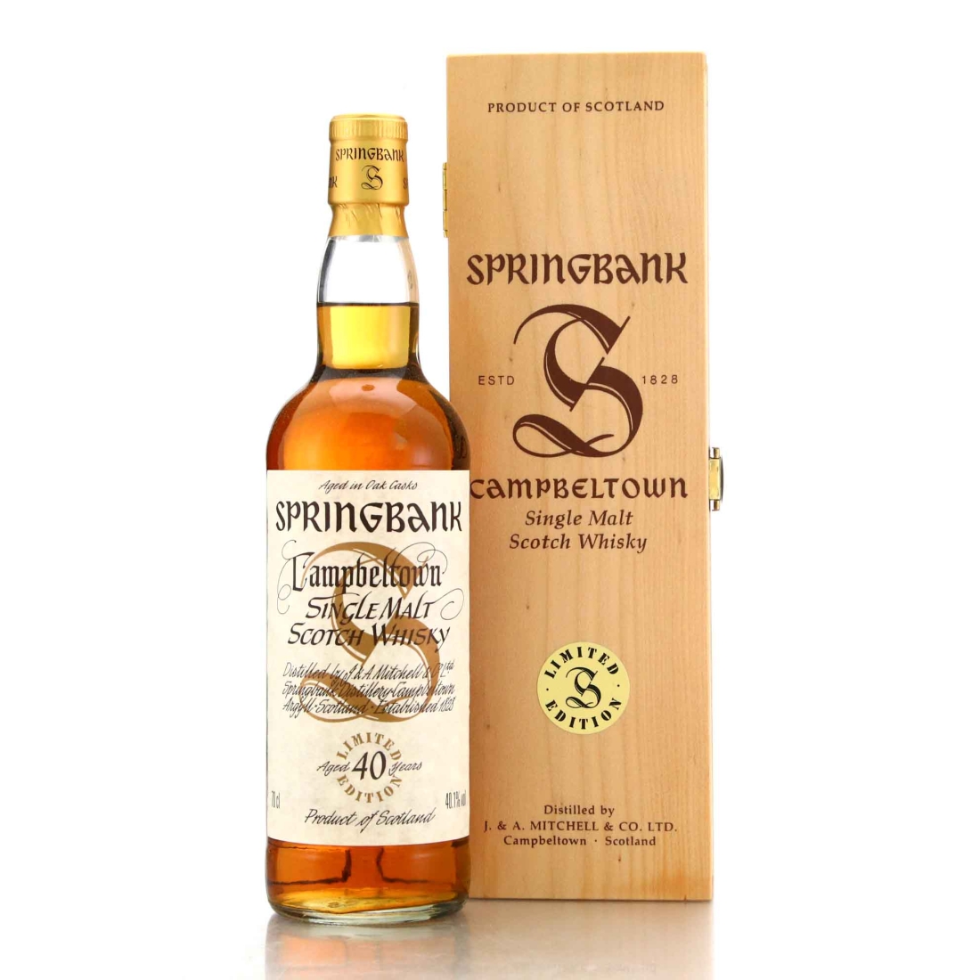 Springbank 40 Year Old Millennium Limited Edition