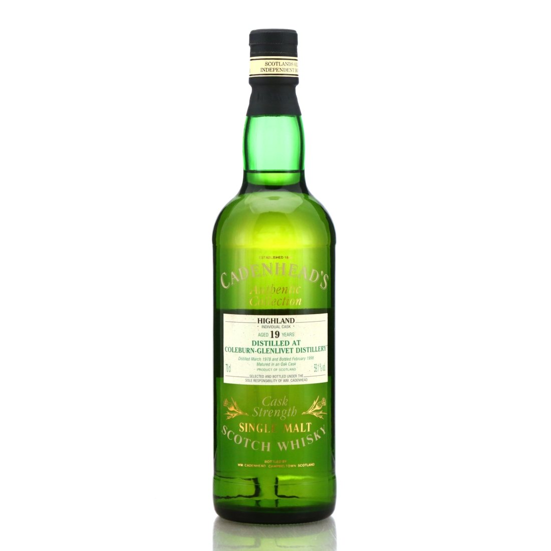 Coleburn 1978 Cadenhead's 19 Year Old