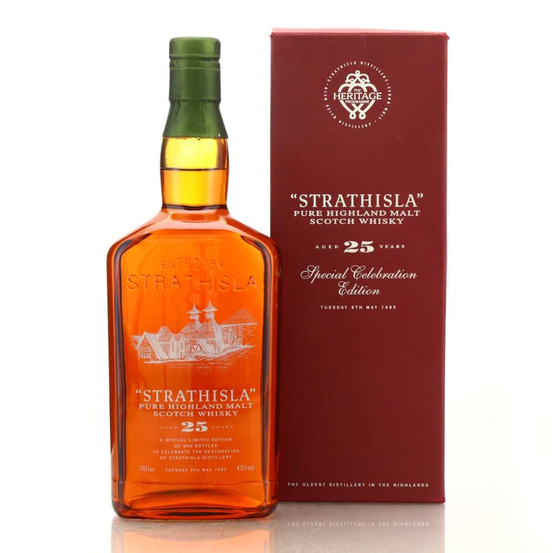 Strathisla 25 Year Old Restoration of Distillery 1995