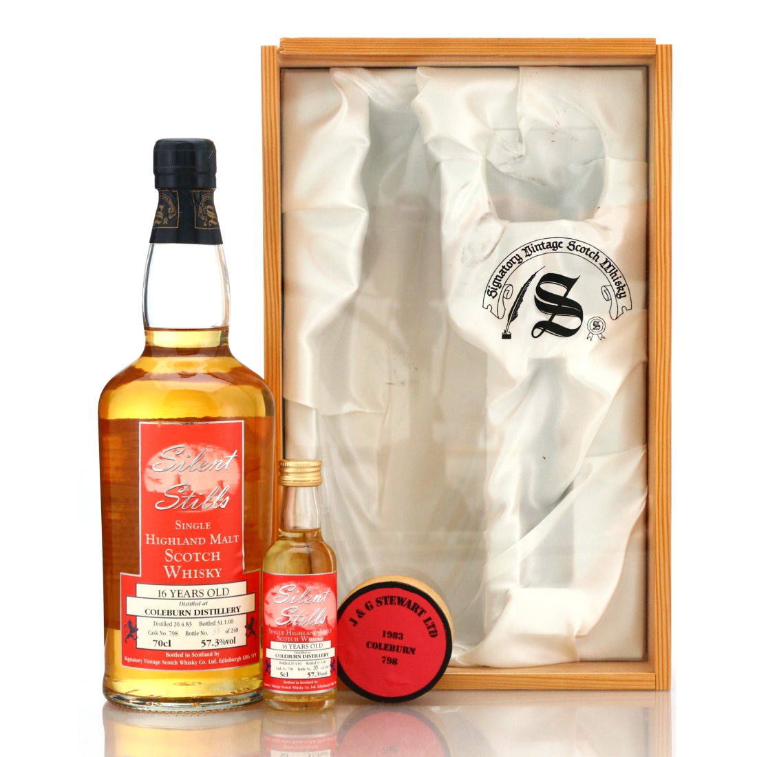 Coleburn 1983 Signatory Vintage 16 Year Old Silent Stills