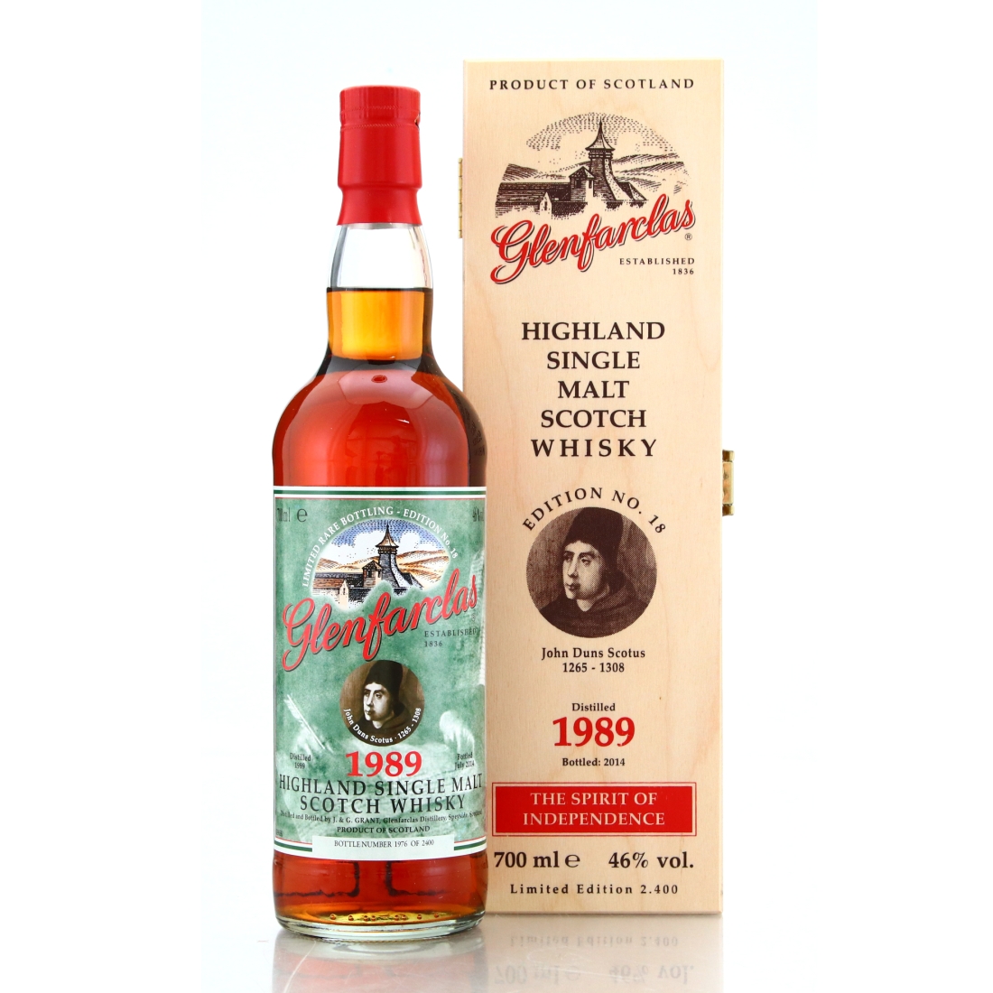 Glenfarclas 1989 Edition No.18 / John Duns Scotus