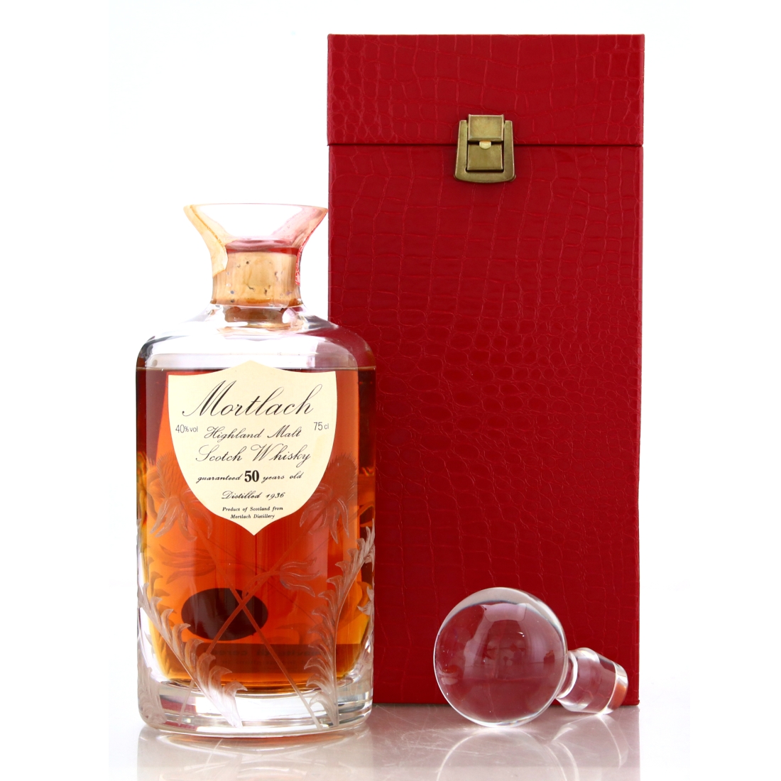 Mortlach 1936 Sestante 50  Year Old Decanter