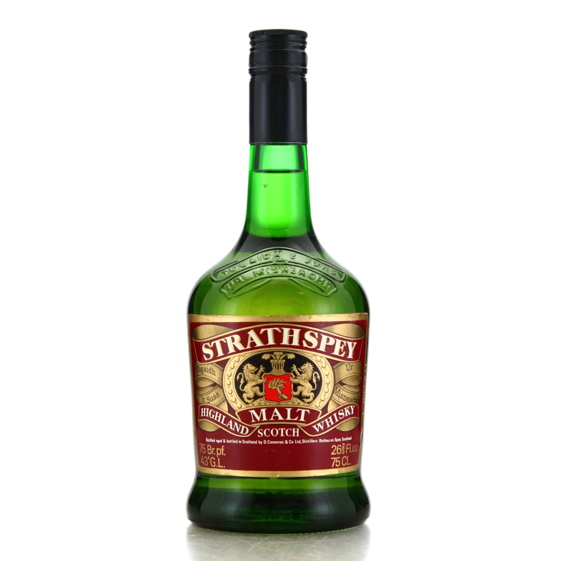 Strathspey Highland Malt Whisky 1980s