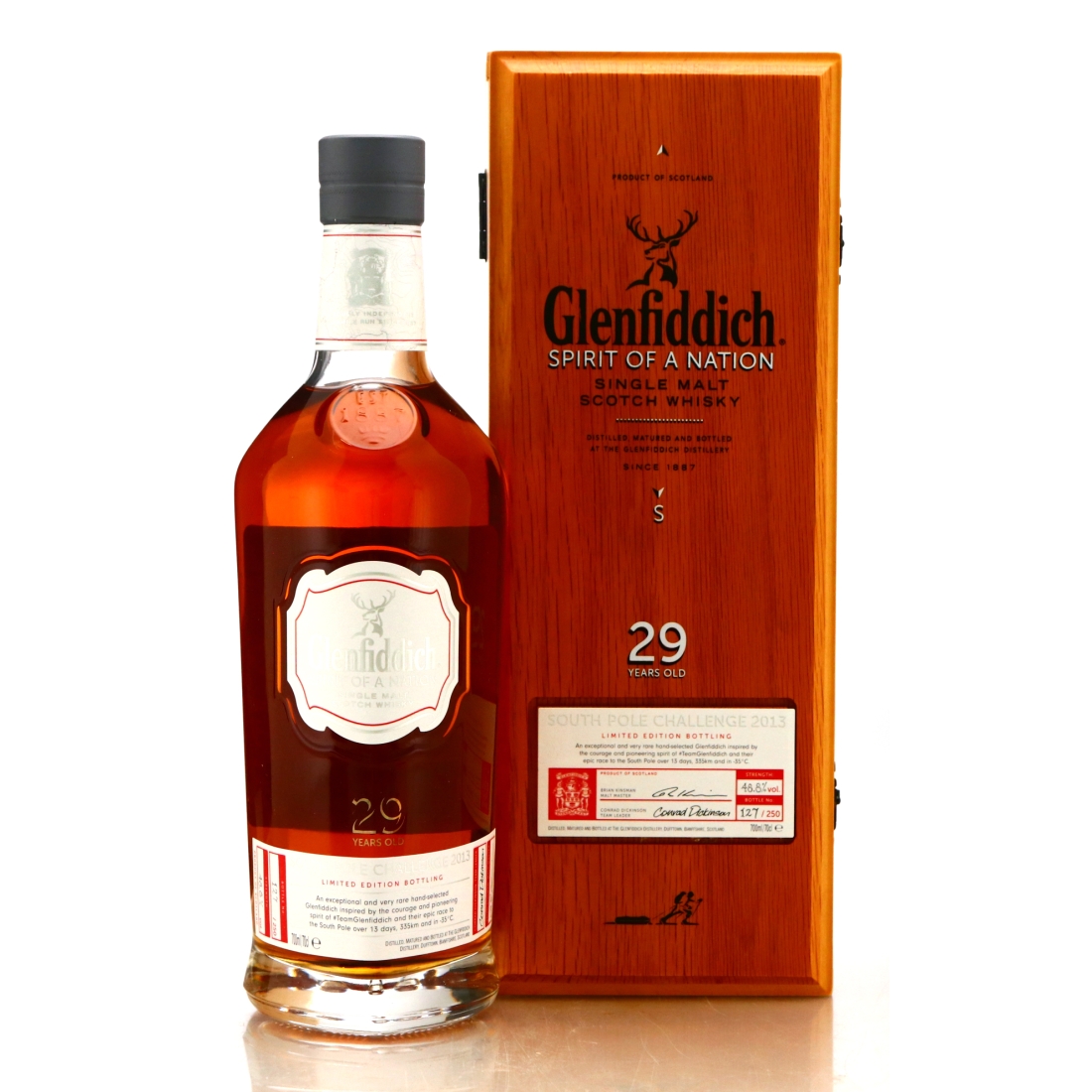 Glenfiddich 29 Year Old Spirit of a Nation / South Pole Challenge 2013