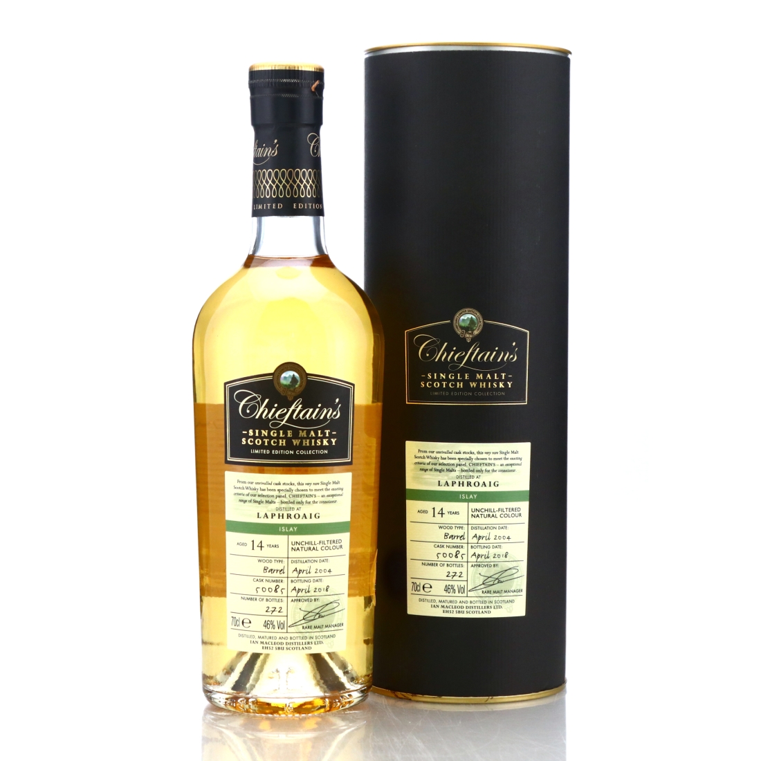 Laphroaig 2004 Chieftain's 14 Year Old