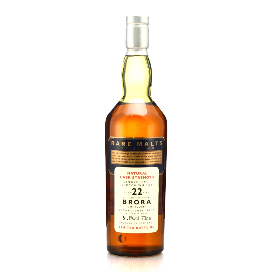 Brora 1972 Rare Malts 22 Year Old / 61.1%