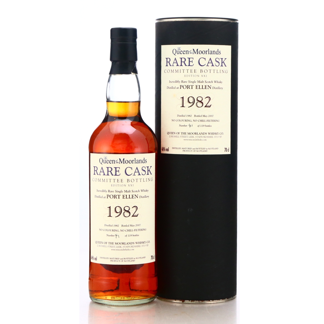 Port Ellen 1982 Queen of the Moorlands Edition XXI