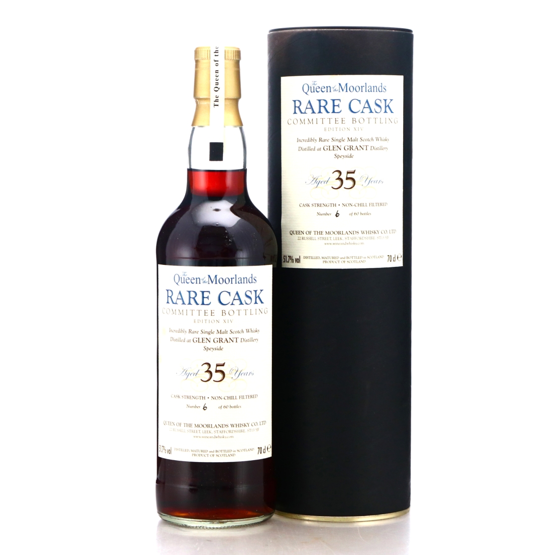 Glen Grant 35 Year Old Queen of the Moorlands Edition XIV