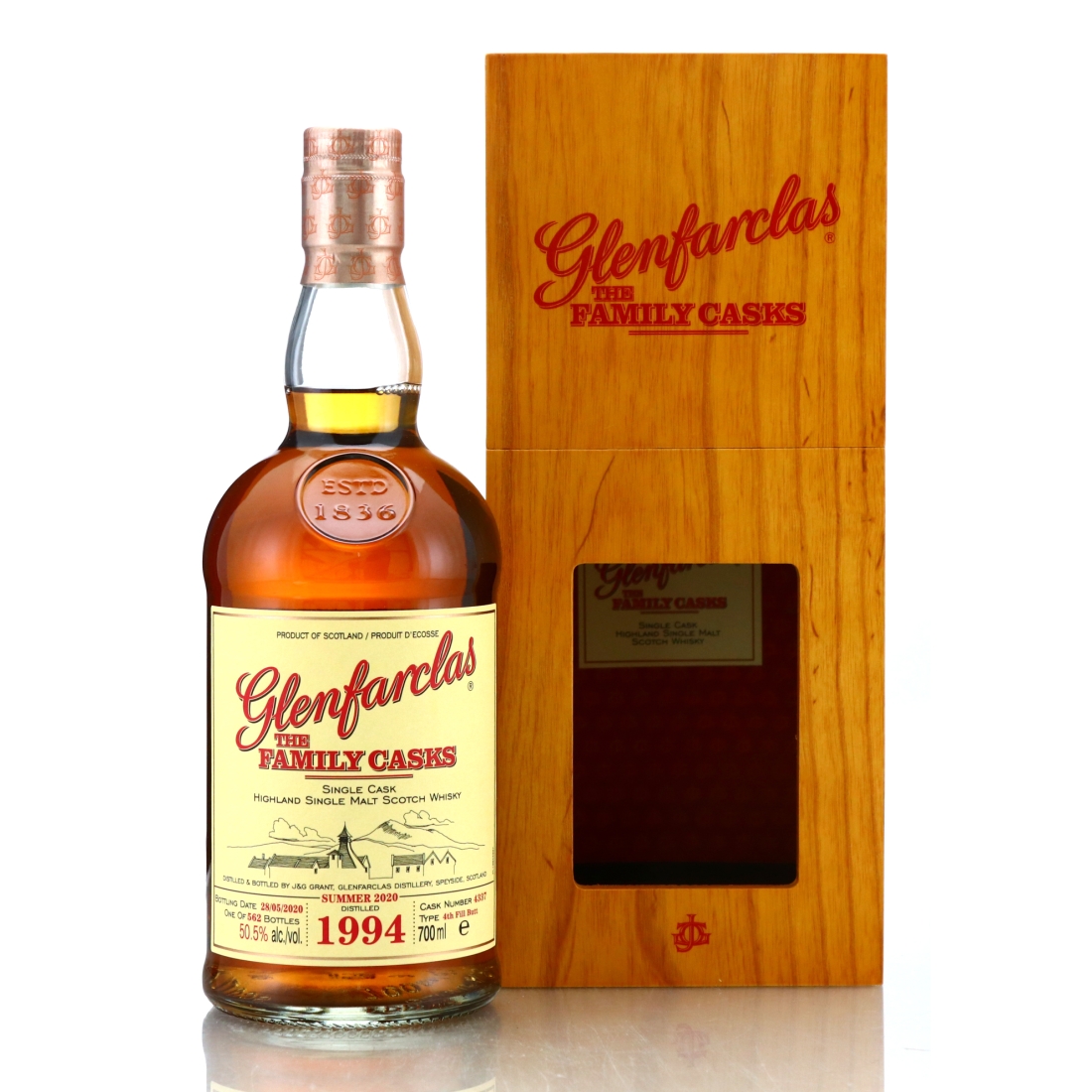 Glenfarclas 1994 Family Cask #4337 / Summer 2020