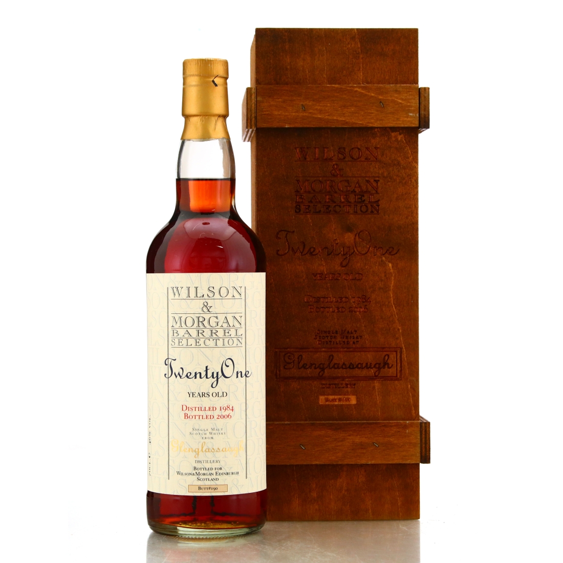Glenglassaugh 1984 Wilson and Morgan 21 Year Old