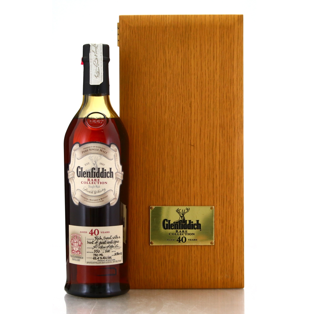 Glenfiddich 40 Year Old Rare Collection 2002 75cl / US Import
