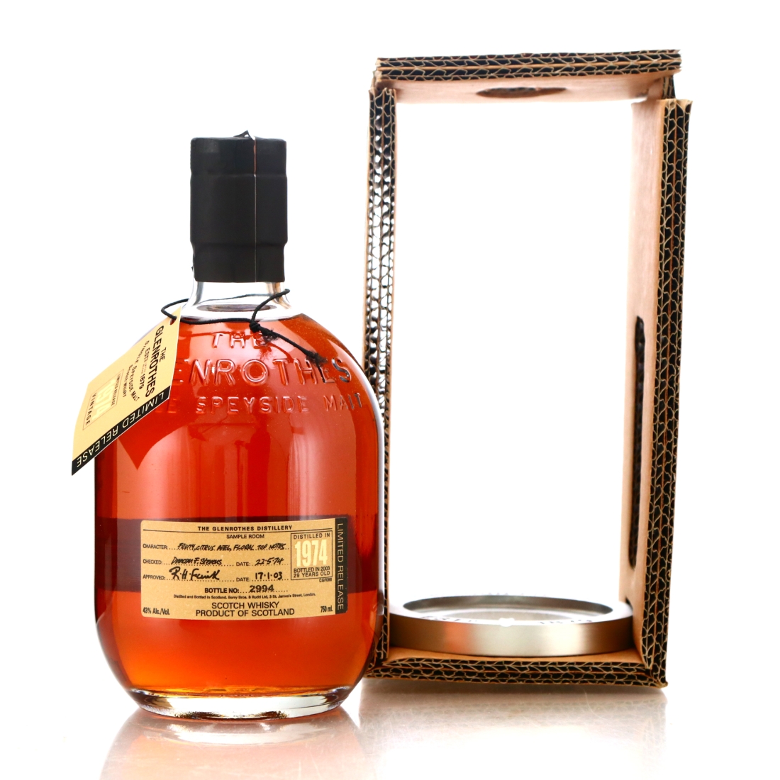 Glenrothes 1974 29 Year Old 75cl / US Import