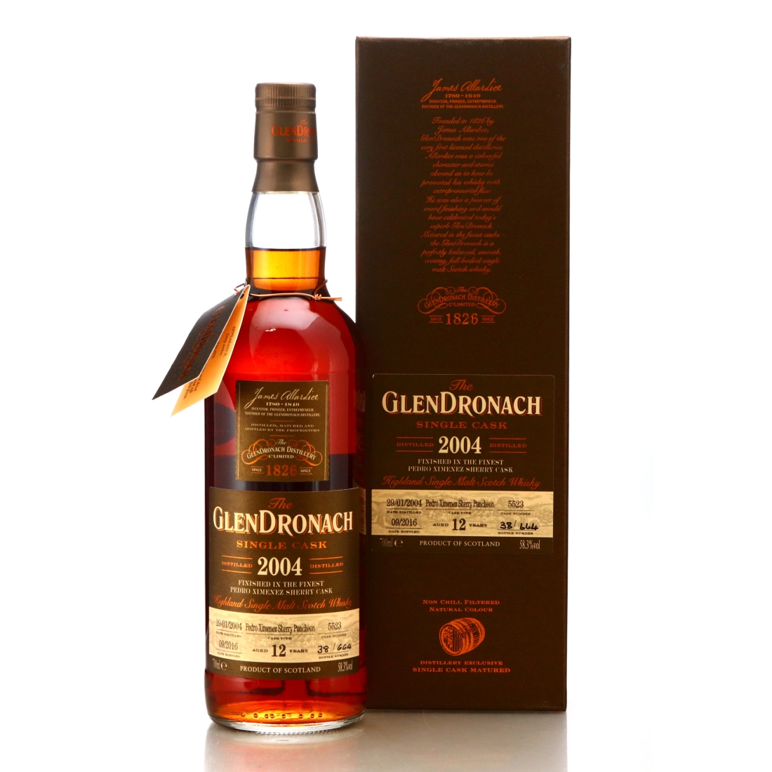 Glendronach 2004 Single PX Cask 12 Year Old #5523 / Batch 14