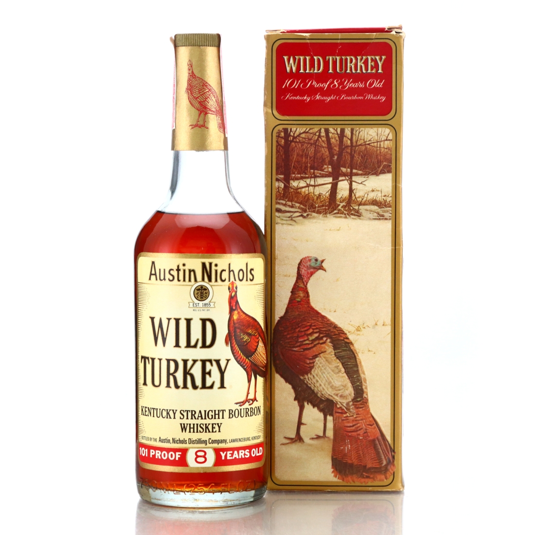 Wild Turkey 8 Year Old 101 Proof 1981