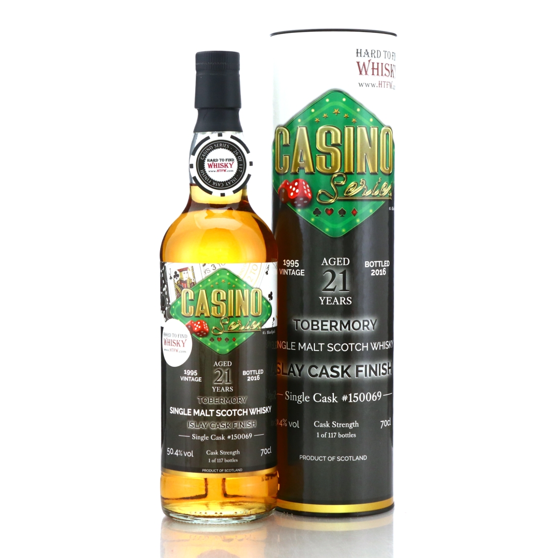 Tobermory 1995 HTFW Casino Series 21 Year Old / Islay Cask Finish