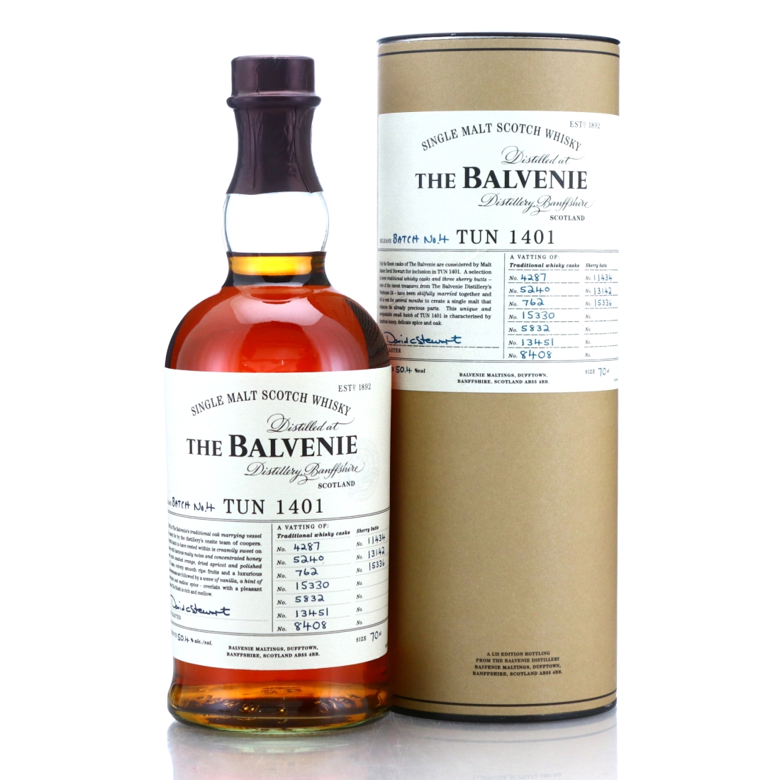 Balvenie Tun 1401 Batch #4